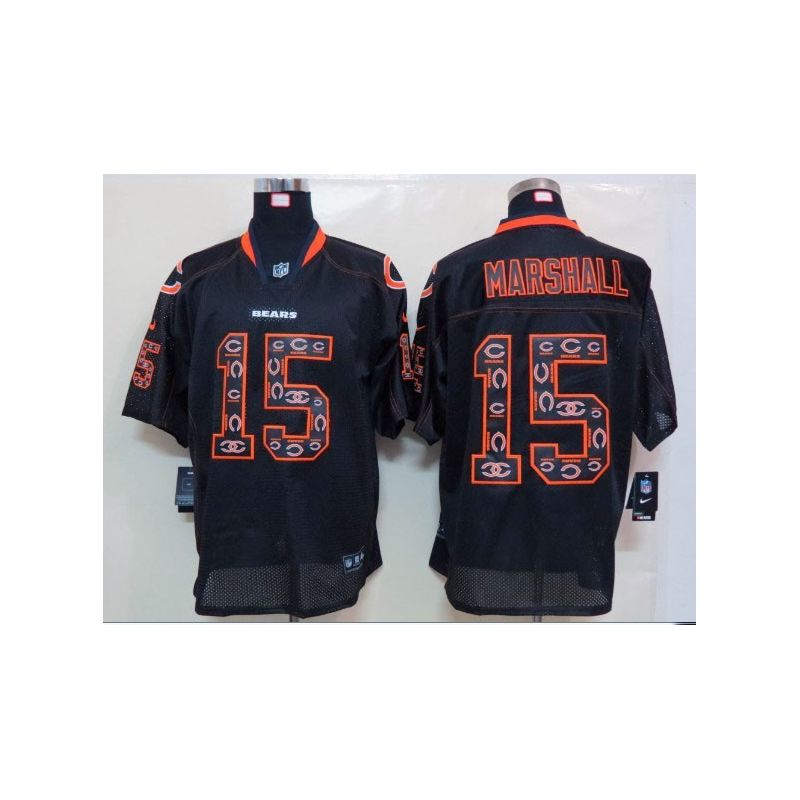 Cheap Brandon Marshall Bears Jersey #15 Lights Out teamlogo-decorated Cheap Brandon Marshall Bears Jersey #15 Lights Out teamlogo-decorated