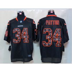 Cheap Walter Payton Bears Jersey #34 Lights Out teamlogo-decorated
