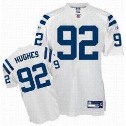 Cheap Jerry Hughes Colts Jersey #92 White From China