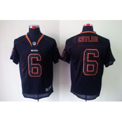 Cheap Jay Cutler Bears Jersey #6 New Black From China Lights Out