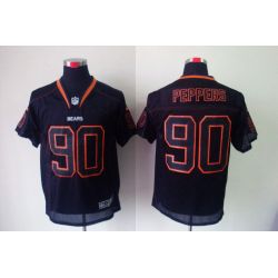 Cheap Julius Peppers Bears Jersey #90 New Black From China Lights Out