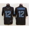 Cheap Roger Staubach Cowboys Jersey #12 New Black From China Impact Limited