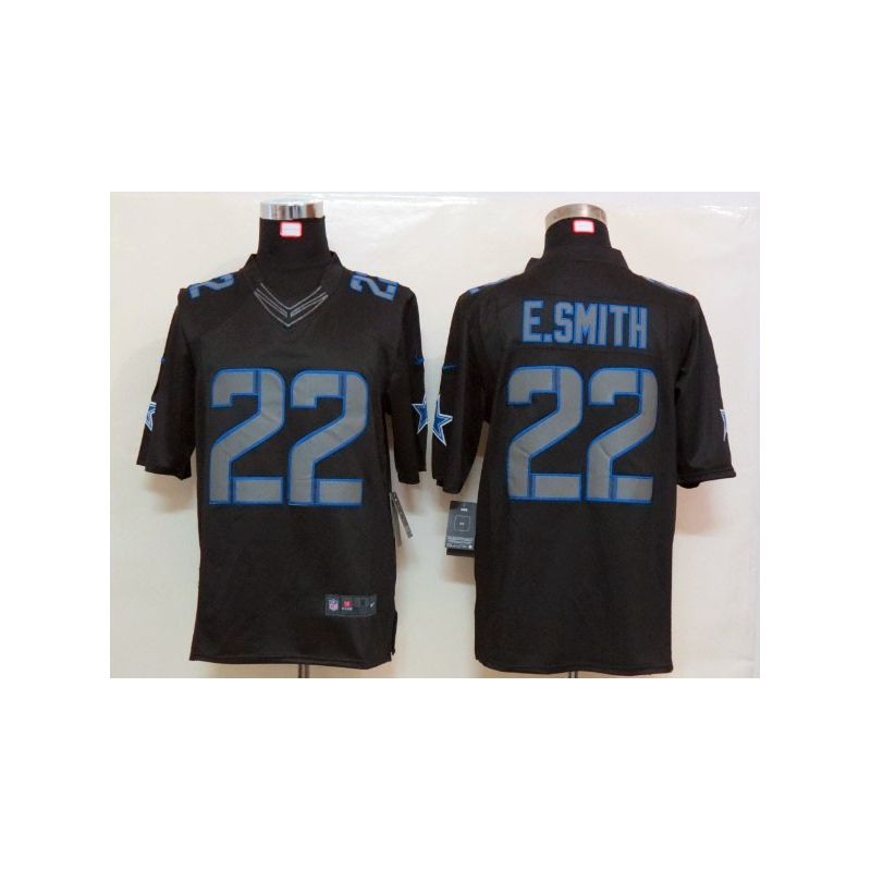 Cheap Emmitt Smith Cowboys Jersey #22 New Black From China Impact Limited