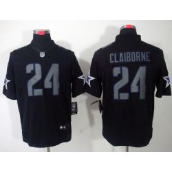 Cheap Morris Claiborne Cowboys Jersey #24 New Black From China Impact Limited