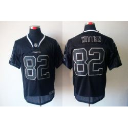 Cheap Jason Witten Cowboys Jersey #82 New Black From China Lights Out