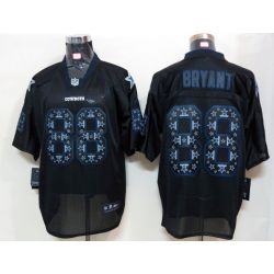 Cheap Dez Bryant Cowboys Jersey #88 New Black Lights Out teamlogo-decorated