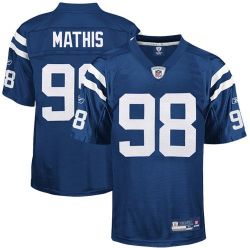 Cheap Robert Mathis Colts Jersey #98 Blue From China