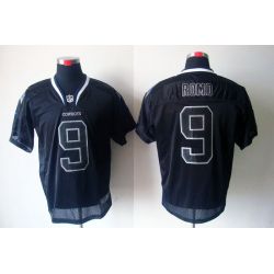 Cheap Tony Romo Cowboys Jersey #9 New Black From China Lights Out