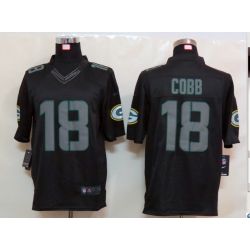 Cheap Randall Cobb Packers Jersey #18 New Black From China Impact Limited