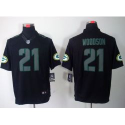 Cheap Charles Woodson Packers Jersey #21 New Black From China Impact Limited