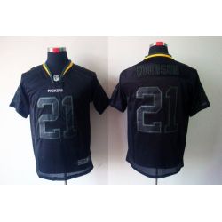 Cheap Charles Woodson Packers Jersey #21 New Black From China Lights Out