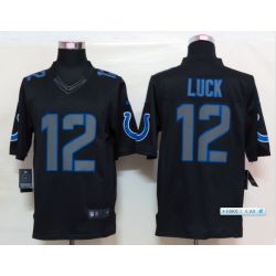 Cheap Andrew Luck Colts Jersey #12 New Black From China Impact Limited