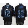 Cheap Andrew Luck Colts Jersey #12 New Black Lights Out teamlogo-decorated