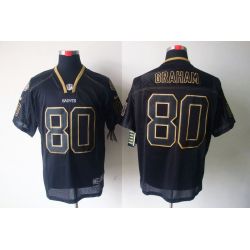 Cheap Jimmy Graham Saints Jersey #80 New Black From China Lights Out