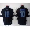 Cheap Eli Manning Giants Jersey #10 New Black From China Impact Limited