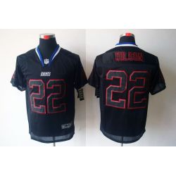 Cheap David Wilson Giants Jersey #22 New Black From China Lights Out