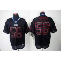 Cheap Lawrence Taylor Giants Jersey #56 New Black From China Lights Out