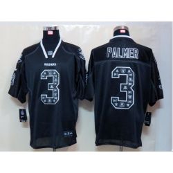 Cheap Carson Palmer Raiders Jersey #3 Lights Out teamlogo-decorated