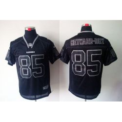 Cheap Darrius Heyward-Bey Raiders Jersey #85 New Black Lights Out