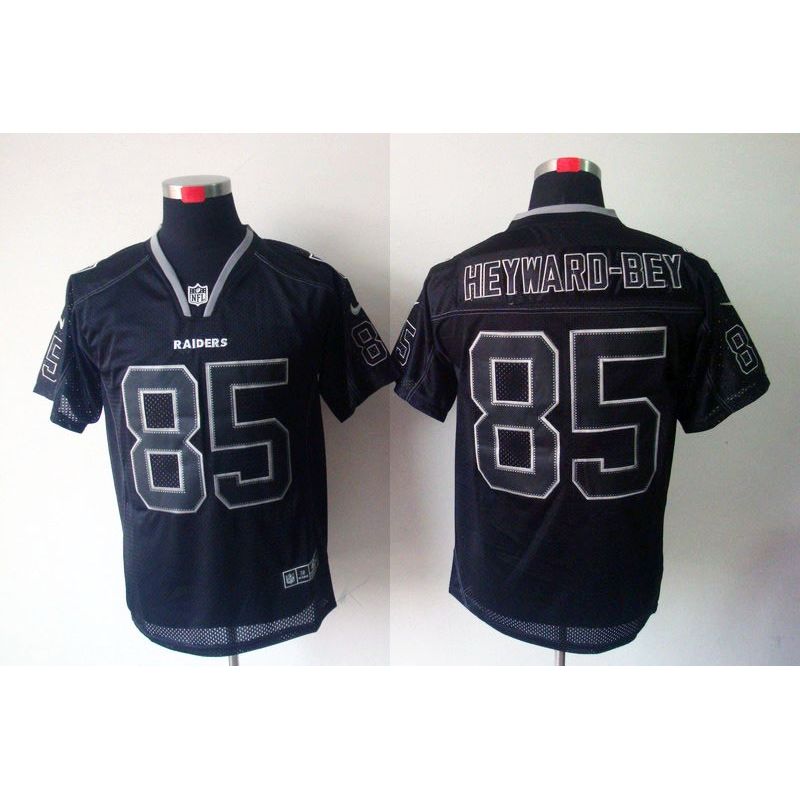 Cheap Darrius Heyward-Bey Raiders Jersey #85 New Black Lights Out Cheap Darrius Heyward-Bey Raiders Jersey #85 New Black Lights Out