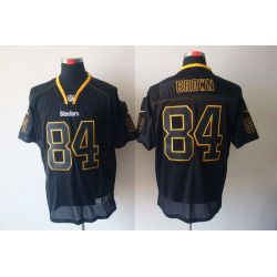 Cheap Antonio Brown Steelers Jersey #84 New Black From China Lights Out