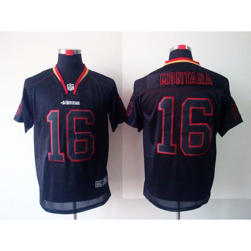 Cheap Joe Montana 49ers Jersey #16 New Black From China Lights Out Cheap Joe Montana 49ers Jersey #16 New Black From China Lights Out
