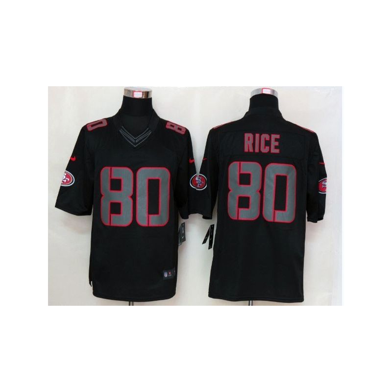 Cheap Jerry Rice 49ers Jersey #80 New Black From China Impact Limited Cheap Jerry Rice 49ers Jersey #80 New Black From China Impact Limited