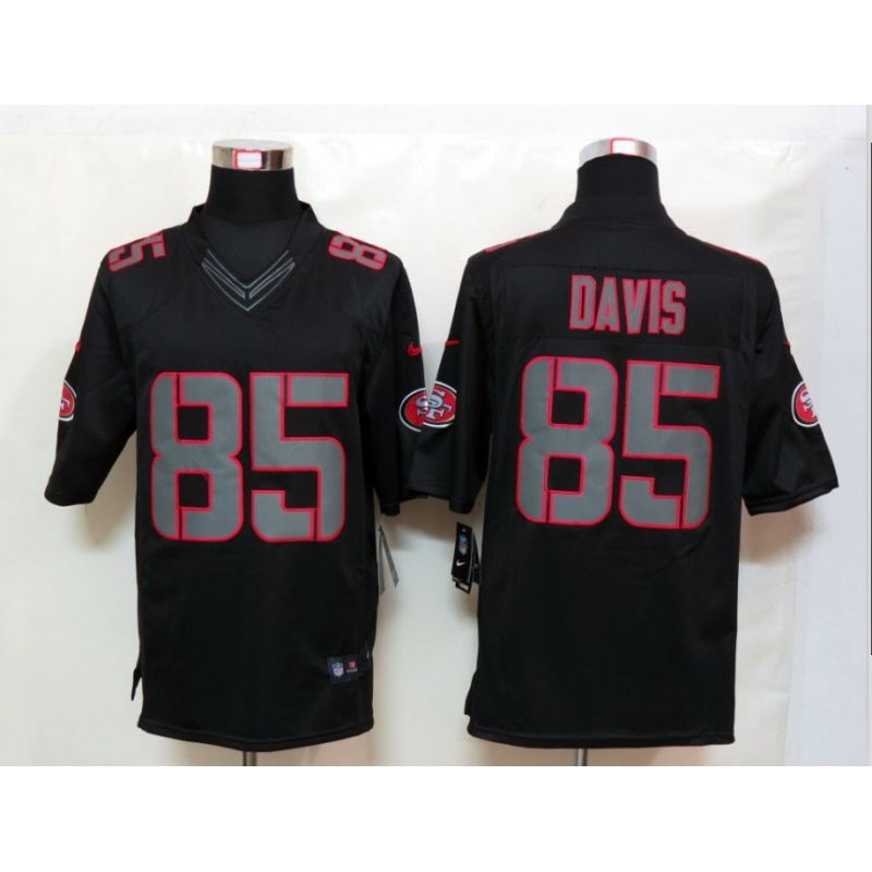 Cheap Vernon Davis 49ers Jersey #85 New Black From China Impact Limited Cheap Vernon Davis 49ers Jersey #85 New Black From China Impact Limited