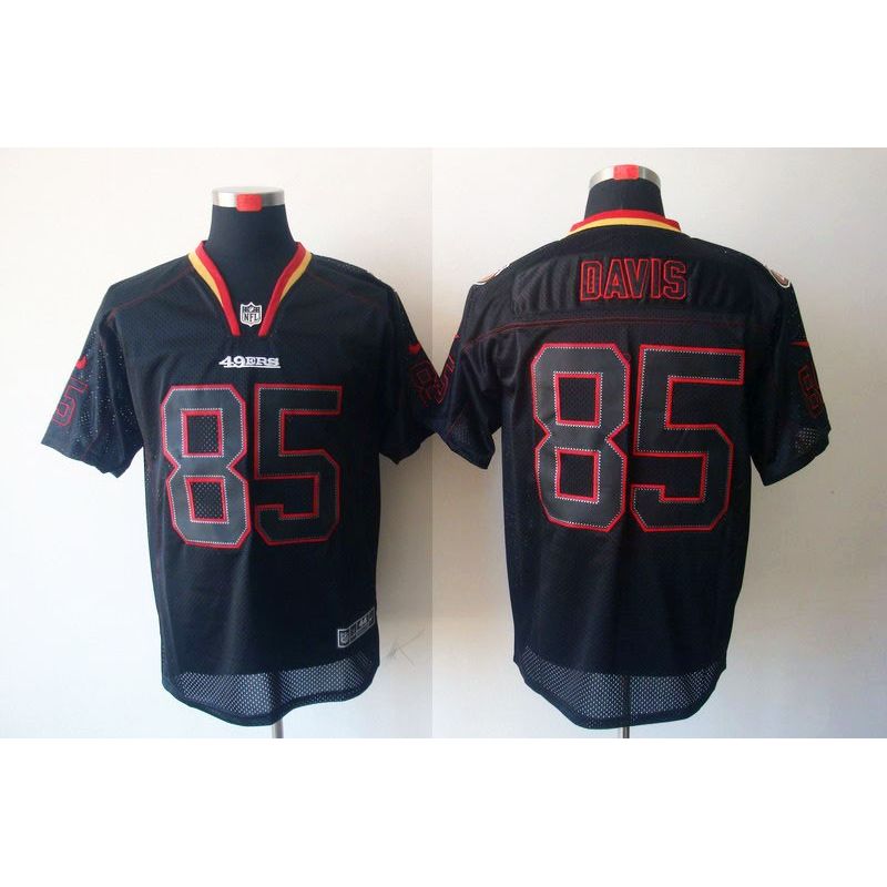Cheap Vernon Davis 49ers Jersey #85 New Black From China Lights Out Cheap Vernon Davis 49ers Jersey #85 New Black From China Lights Out
