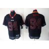 Cheap Justin Smith 49ers Jersey #94 New Black From China Lights Out