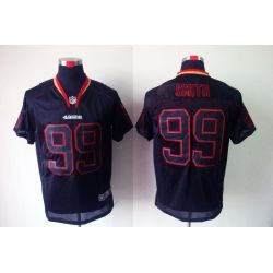 Cheap Aldon Smith 49ers Jersey #99 New Black From China Lights Out