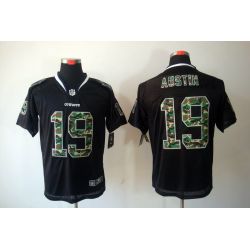 Cheap Miles Austin Cowboys Camo Fashion Jersey #19 Black From China