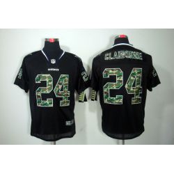 Cheap Morris Claiborne Cowboys Camo Fashion Jersey #24 Black From China