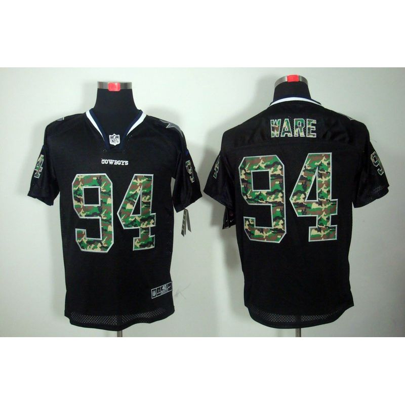 Cheap Demarcus Ware Cowboys Camo Fashion Jersey #94 Black From China