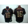 Cheap Joe Montana 49ers Camo Fashion Jersey #16 Black From China