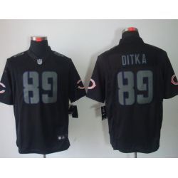 Cheap Mike Ditka Bears Jersey #89 Black From China Impact Limited