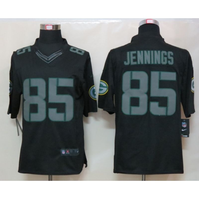 Cheap Greg Jennings Packers Jersey #85 Black From China Impact Limited