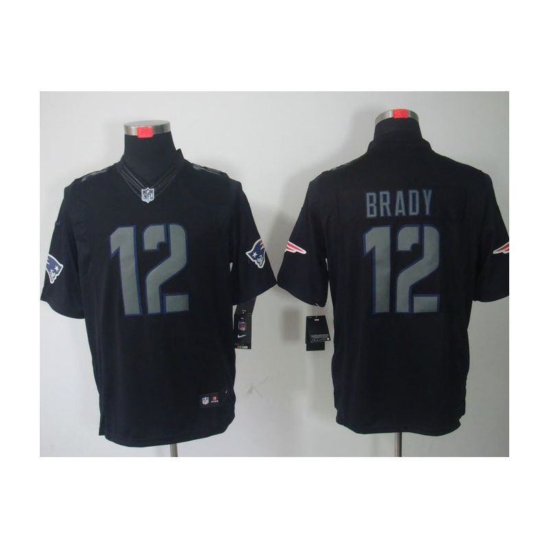 Cheap Tom Brady Patriots Jersey #12 Black From China Impact Limited Cheap Tom Brady Patriots Jersey #12 Black From China Impact Limited