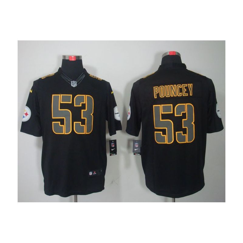 Cheap Maurkice Pouncey Steelers Jersey #53 Black From China Impact Limited Cheap Maurkice Pouncey Steelers Jersey #53 Black From China Impact Limited