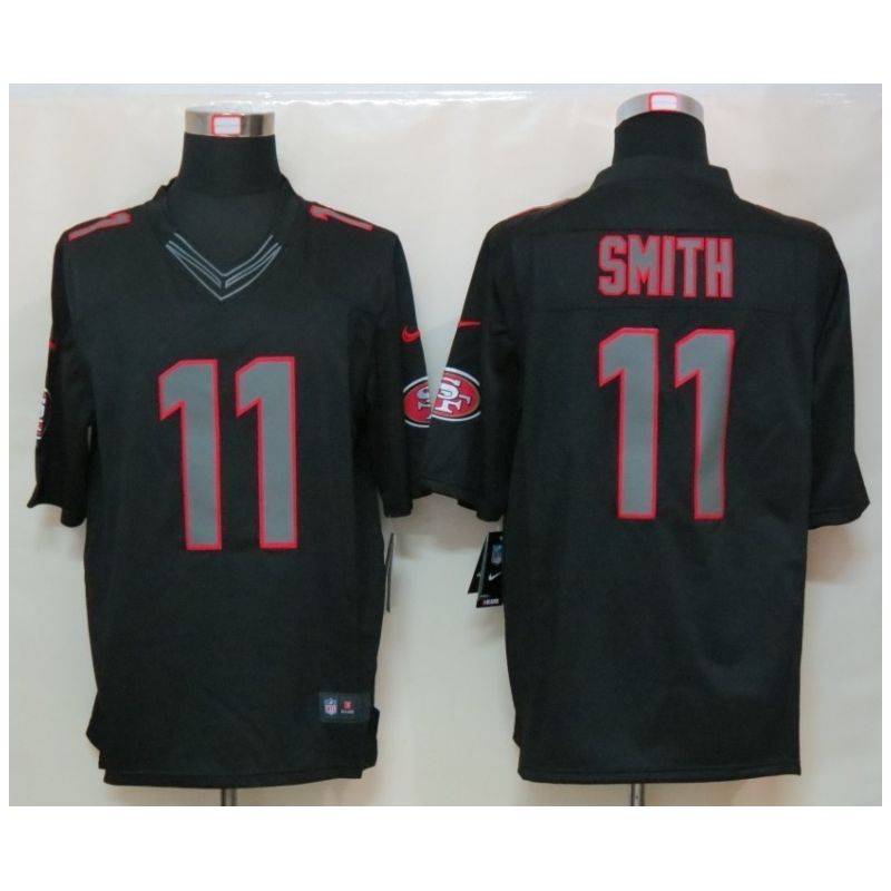 Cheap Alex Smith 49ers Jersey #11 Black From China Impact Limited Cheap Alex Smith 49ers Jersey #11 Black From China Impact Limited