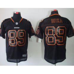 Cheap Mike Ditka Bears Jersey #89 Black From China Lights Out