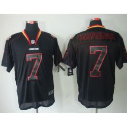Cheap Colin Kaepernick 49ers Jersey #7 Black From China Lights Out