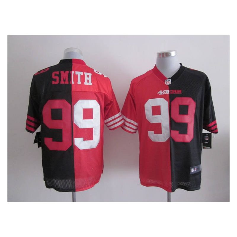 Cheap Aldon Smith 49ers Jersey #99 Red-Black From China Split Cheap Aldon Smith 49ers Jersey #99 Red-Black From China Split