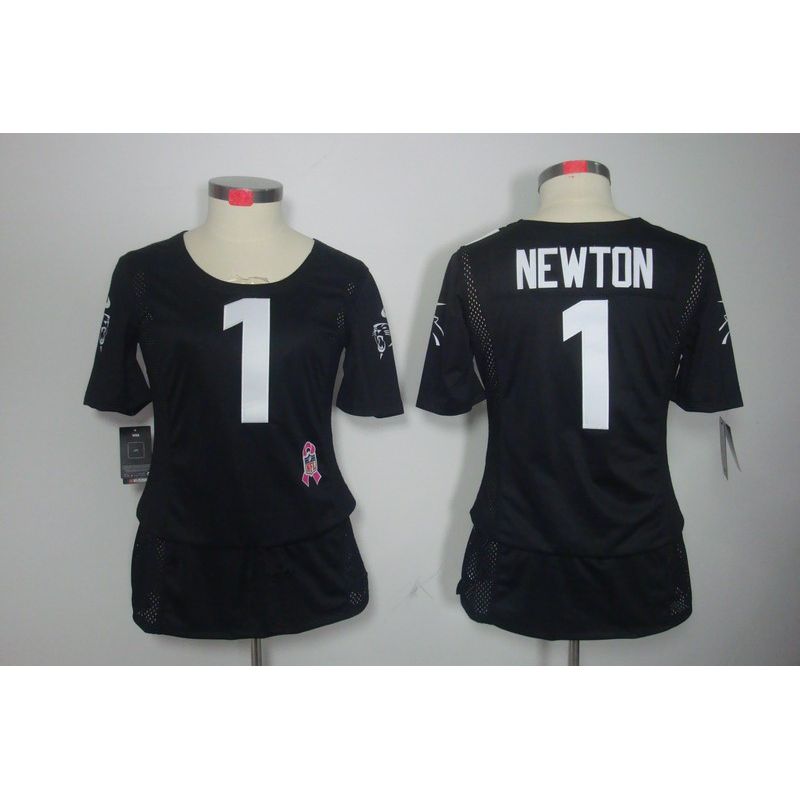Cheap Cam Newton Panthers Jersey #1 Black From China BCA Dress