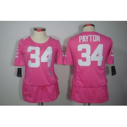 Cheap Walter Payton Bears Jersey #34 Pink From China BCA Dress
