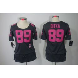 Cheap Mike Ditka Bears Jersey #89 Grey From China BCA Dress