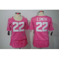 Cheap Emmitt Smith Cowboys Jersey #22 Pink From China BCA Dress