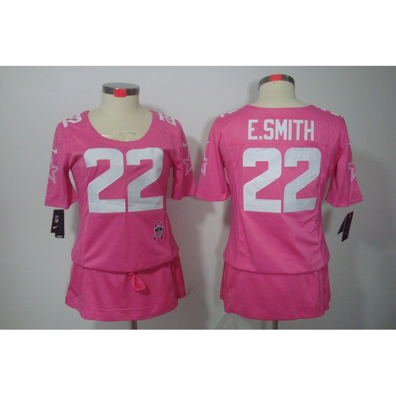 Cheap Emmitt Smith Cowboys Jersey #22 Pink From China BCA Dress