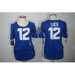 Cheap Andrew Luck Colts Jersey #12 Blue From China BCA Dress