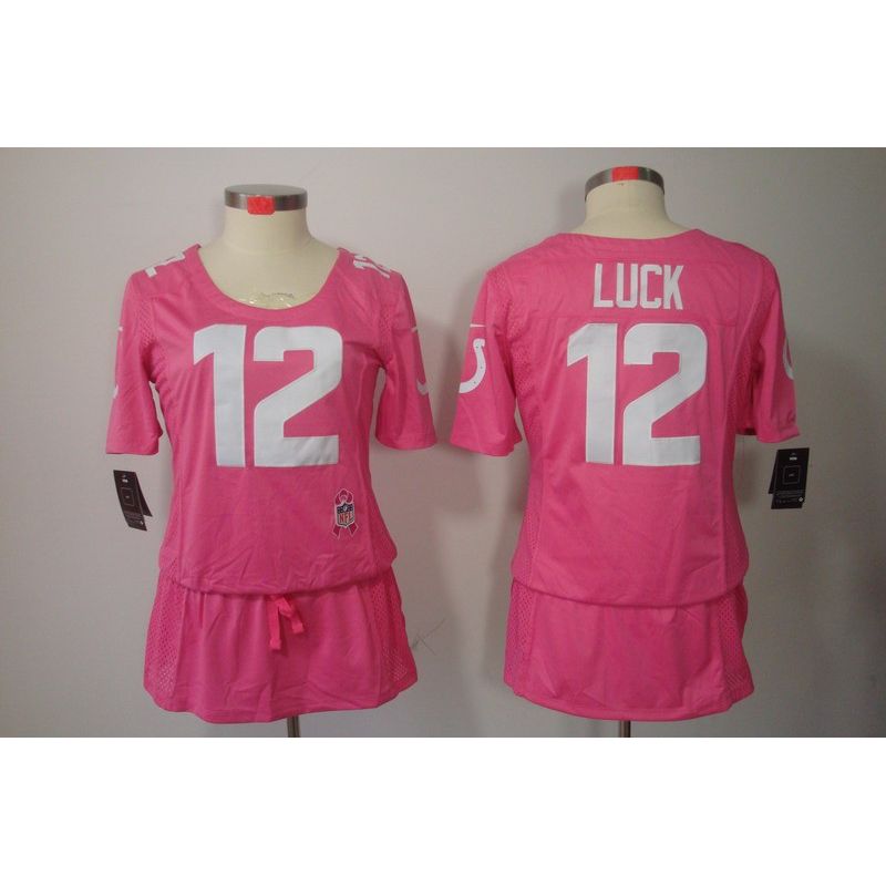 Cheap Andrew Luck Colts Jersey #12 Pink From China BCA Dress Cheap Andrew Luck Colts Jersey #12 Pink From China BCA Dress